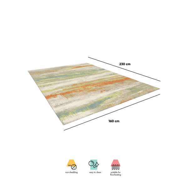 Longweave Zana Orange/Green Rug & Reviews Wayfair.co.uk